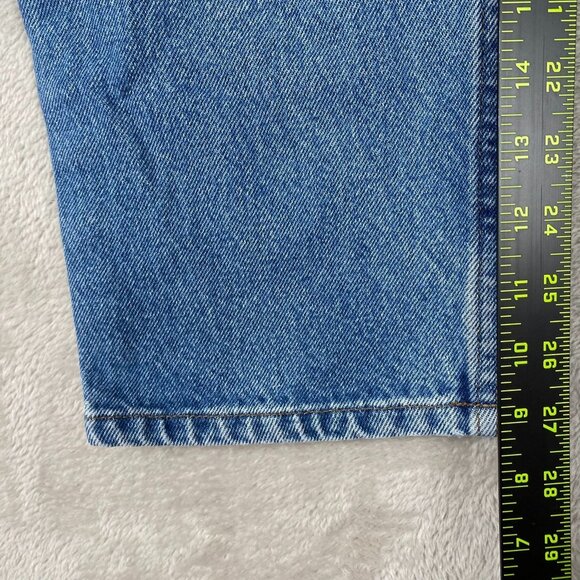 L.L. Bean Men's Jeans 36x29 100% Cotton Natural Fit Straight Leg Blue Denim - Picture 5 of 13